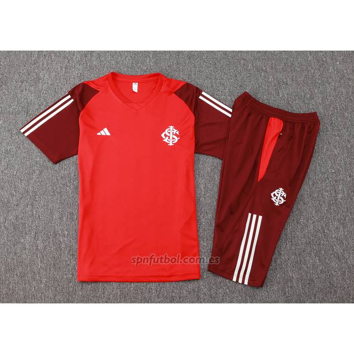 Chandal del Flamengo Manga Corta 2024-2025 Rojo - Pantalon Corto